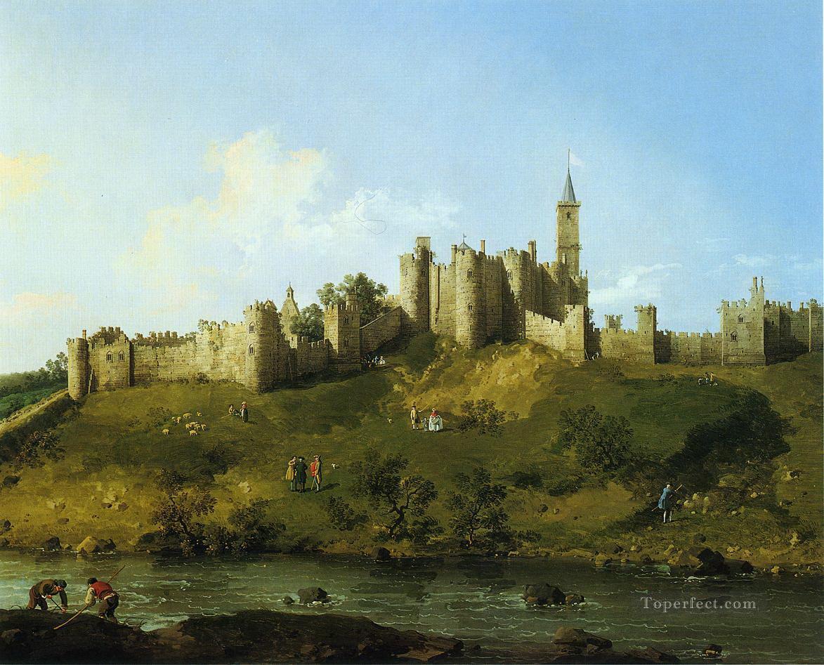 alnwick castle Canaletto Oil Paintings
